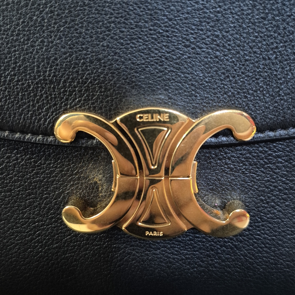CELINE MEDIUM NINO BAG IN SUPPLE GRAINED CALFSKIN - Picture 2 of 16